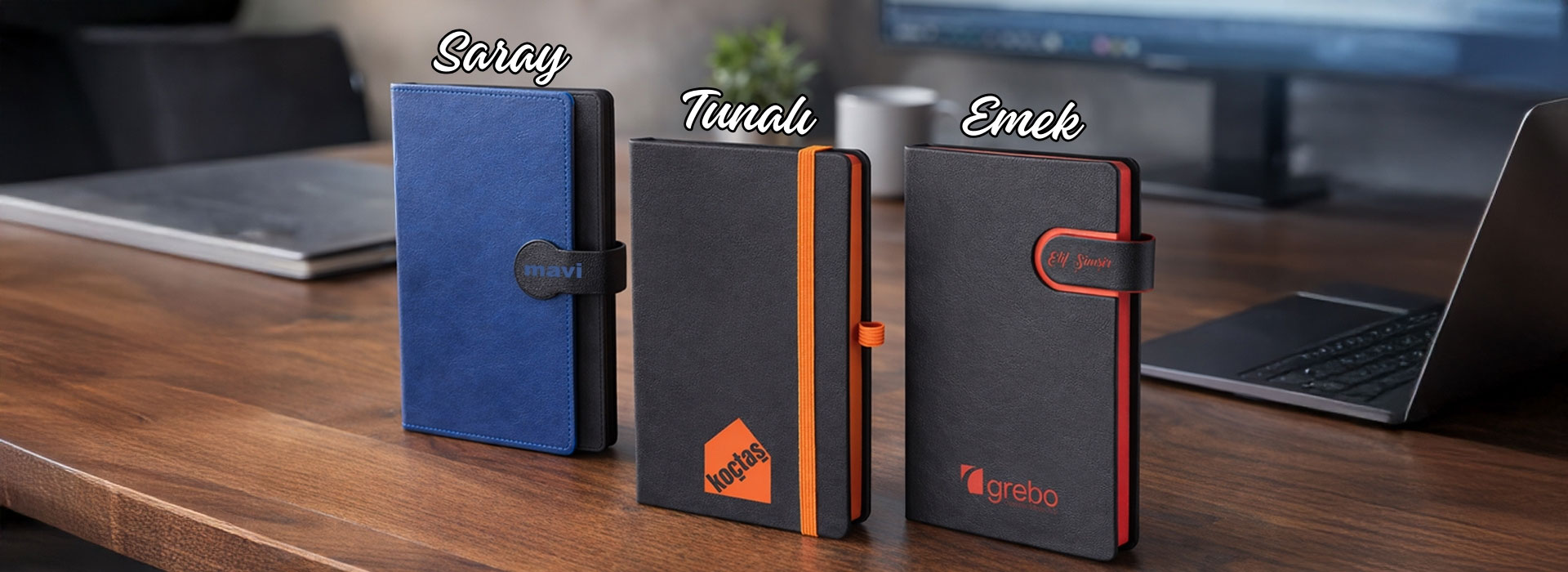 Logolu defter ve ajanda modelleri
